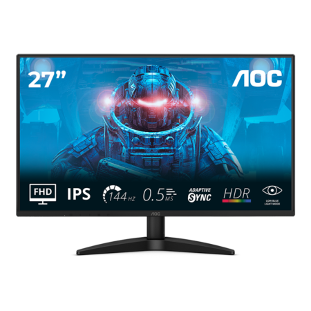 27” AOC 27B36X 4-Sided Frameless Gaming LED Monitor