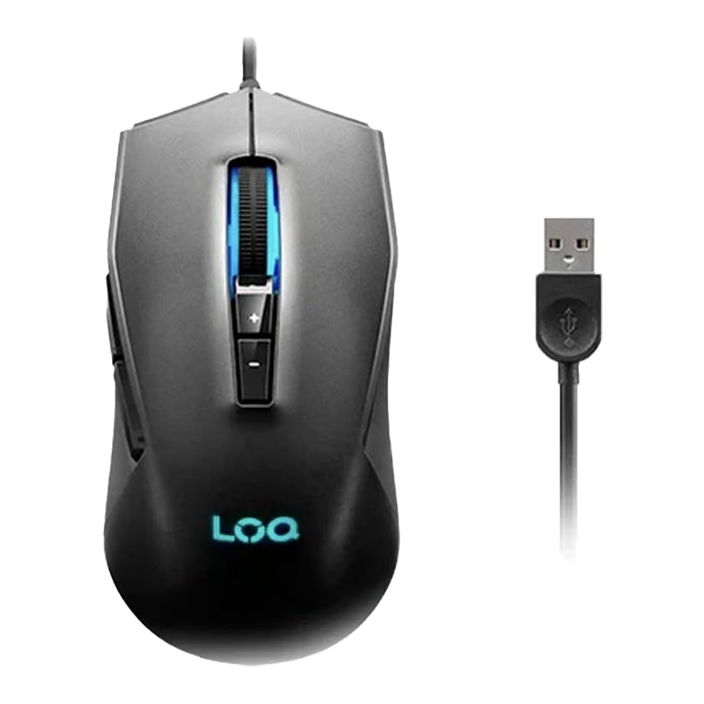 Lenovo LOQ M100 RGB Gaming Mouse (Black)