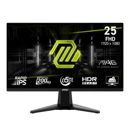 25″ MSI G255F E20 Gaming IPS/200Hz/FHD LED Monitor