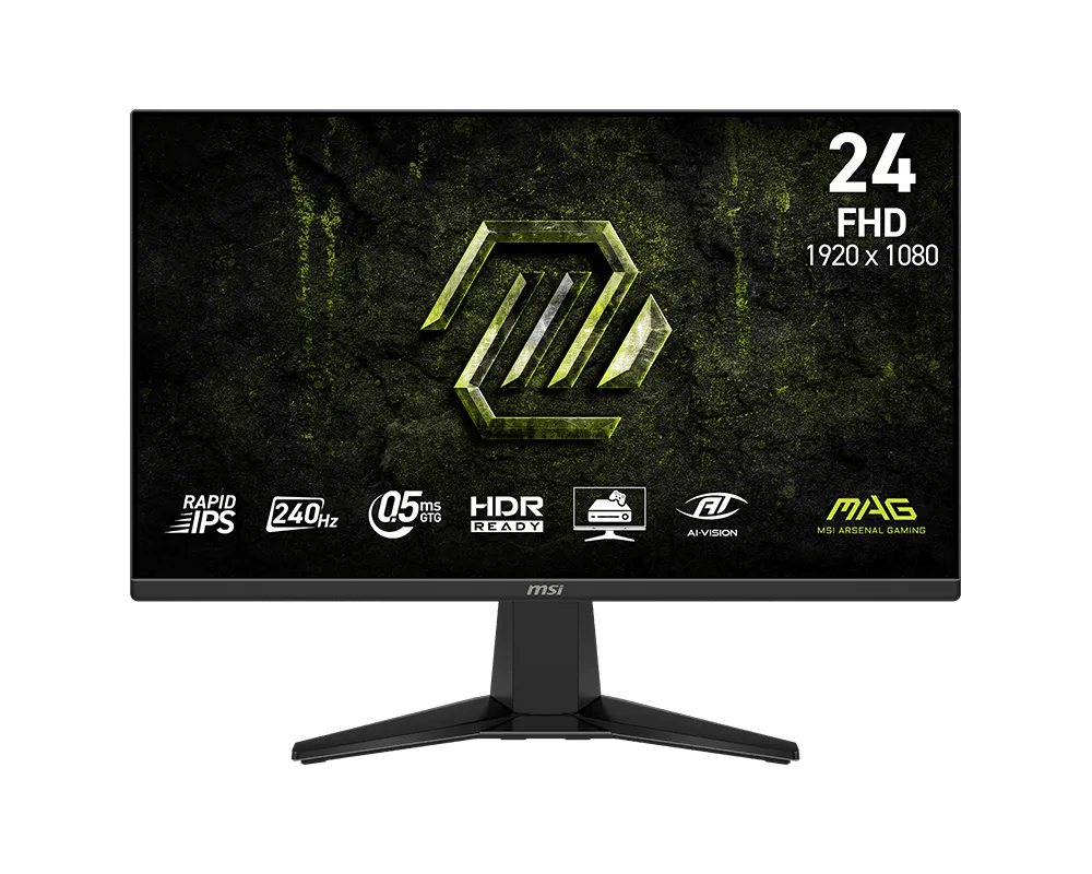 24″ MSI MAG 245F X24 /IPS /240Hz /FHD Gaming FHD LED Monitor