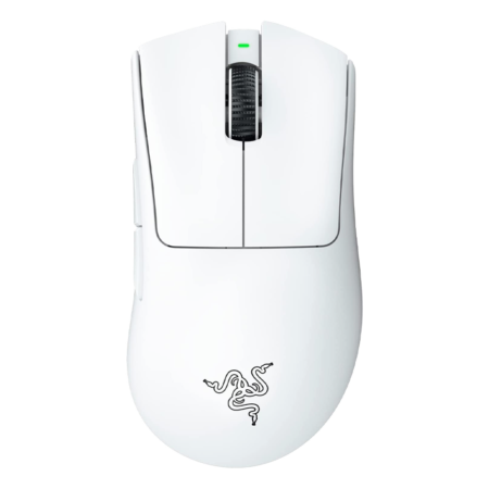 Razer DeathAdder V3 Pro – Ergonomic Wireless Gaming Mouse (White)