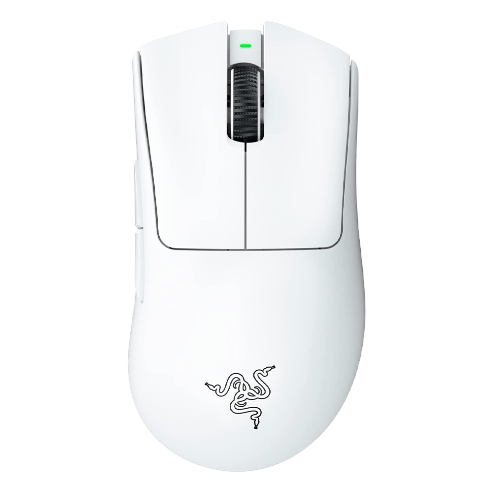 Razer DeathAdder V3 Pro – Ergonomic Wireless Gaming Mouse (White)