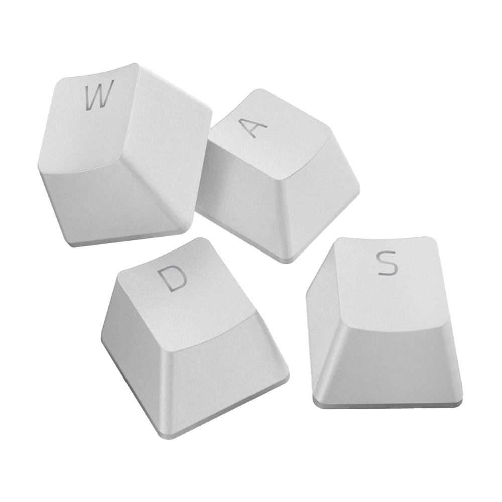 Razer PBT Keycap Upgrade Set – Mercury White
