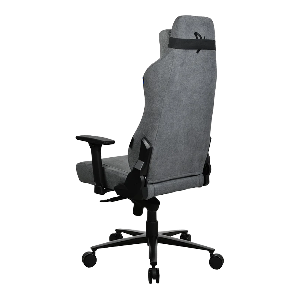 Arozzi Vernazza Soft Fabric Gaming Chair (Ash Gray) - Image 2