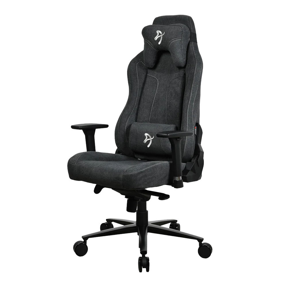 Arozzi Vernazza Soft Fabric Gaming Chair (Dark Gray)