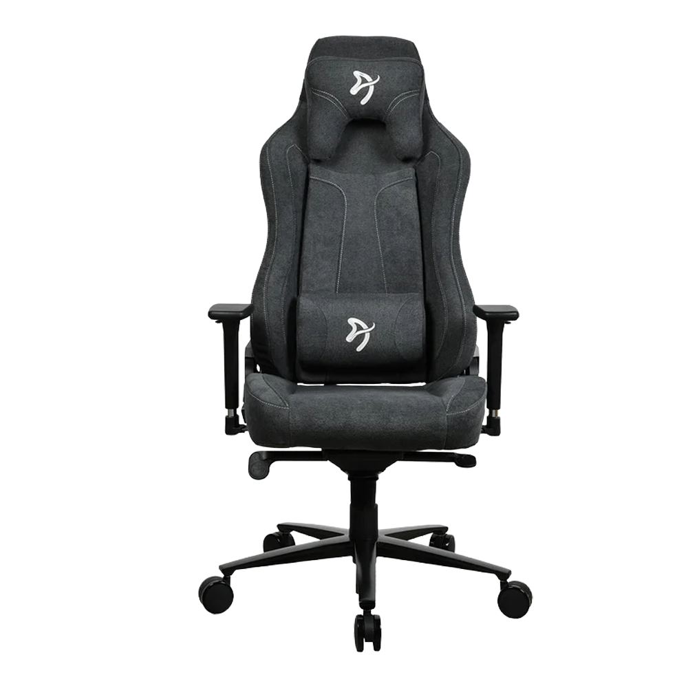 Arozzi Vernazza Soft Fabric Gaming Chair (Dark Gray) - Image 4