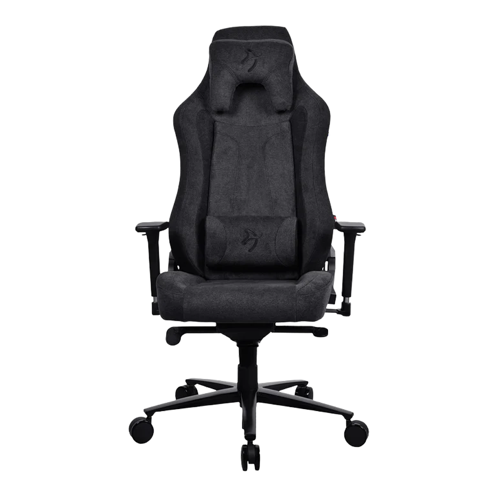Arozzi Vernazza Soft Fabric Gaming Chair (Pure Black) - Image 4