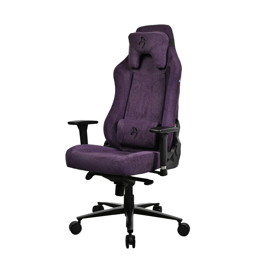 Arozzi Vernazza Soft Fabric Gaming Chair (Purple)