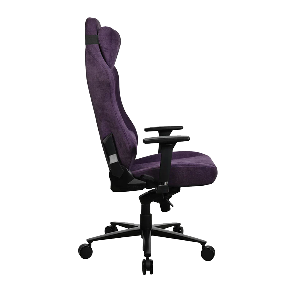 Arozzi Vernazza Soft Fabric Gaming Chair (Purple) - Image 4