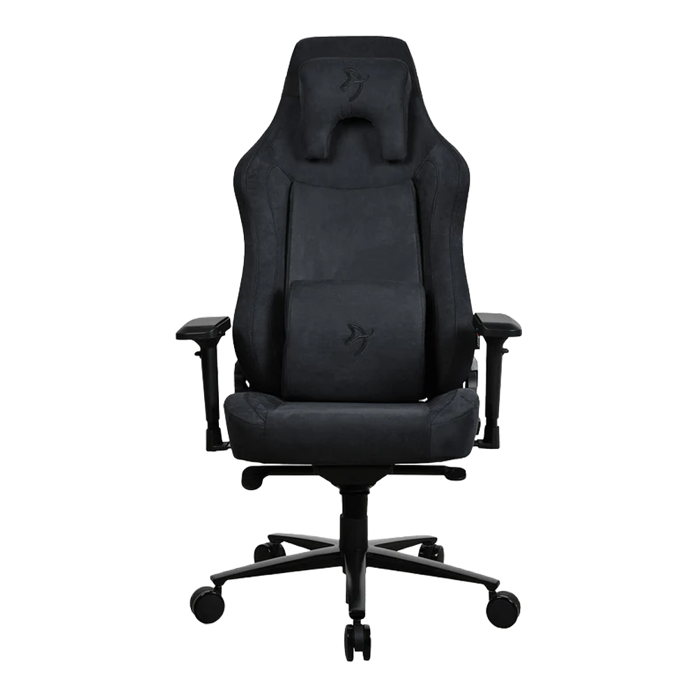 Arozzi Vernazza Super Soft Fabric Gaming Chair (Pure Black) - Image 4