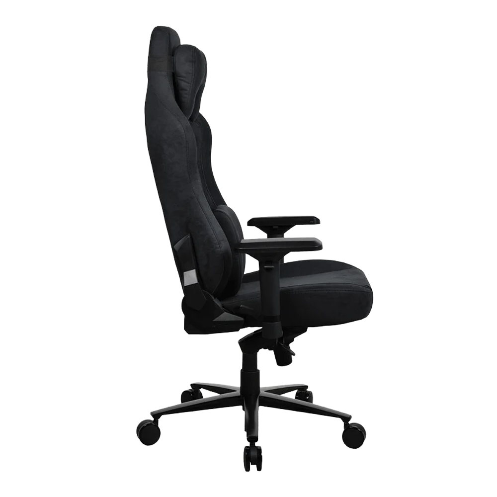 Arozzi Vernazza Super Soft Fabric Gaming Chair (Pure Black) - Image 3
