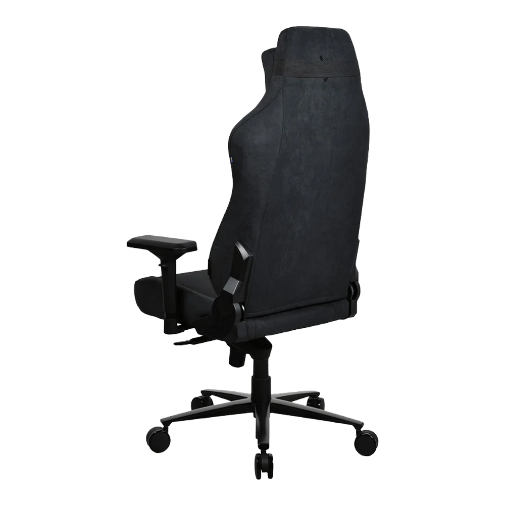 Arozzi Vernazza Super Soft Fabric Gaming Chair (Pure Black) - Image 2